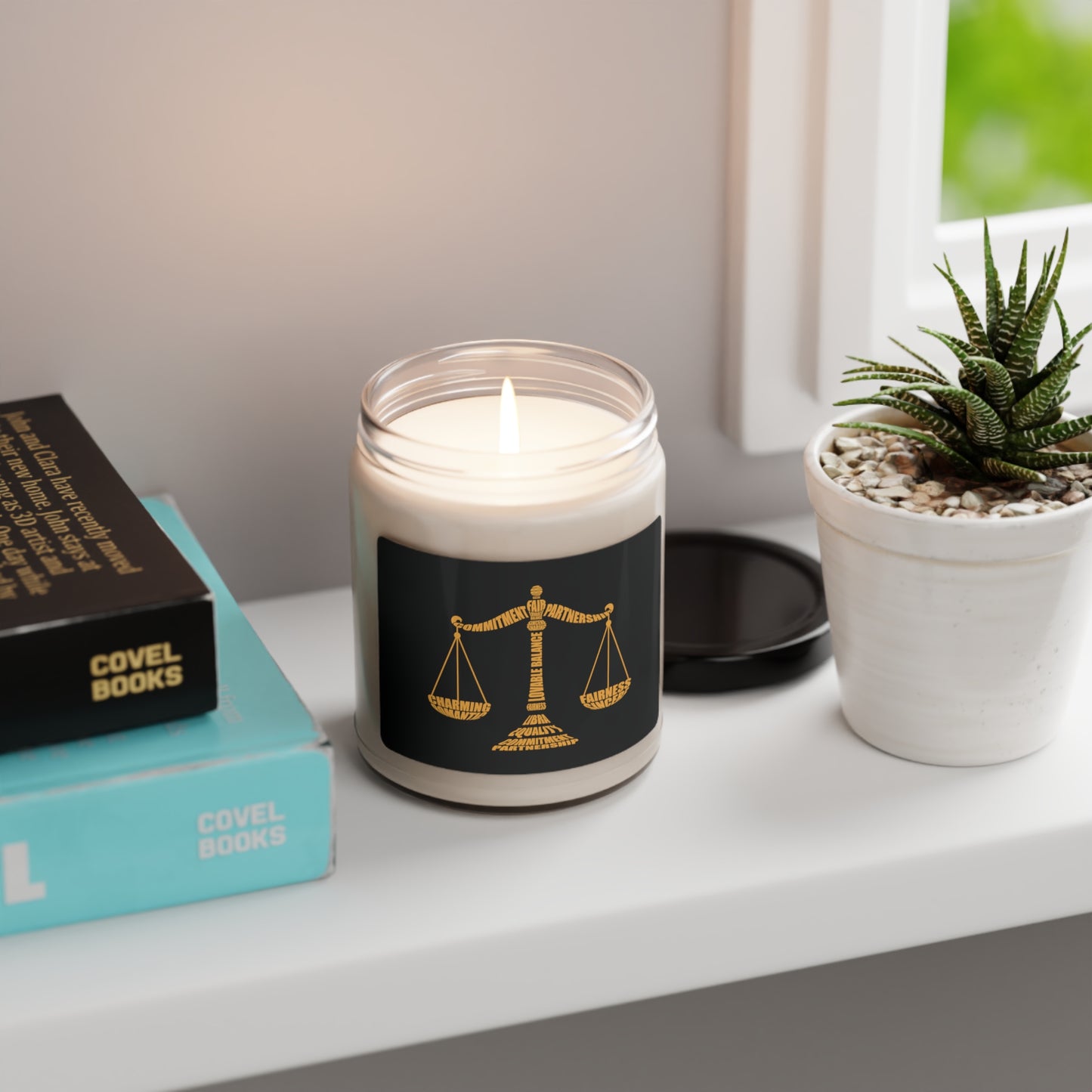 Libra Scented Soy Candle, 9oz