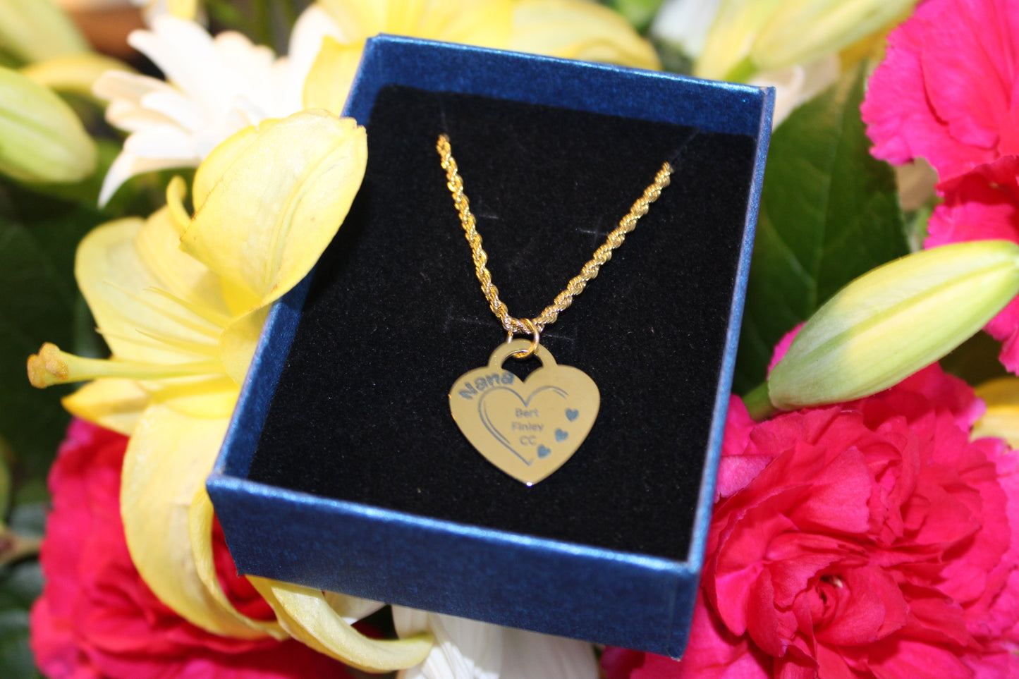Personalized Heart Mother's Necklace