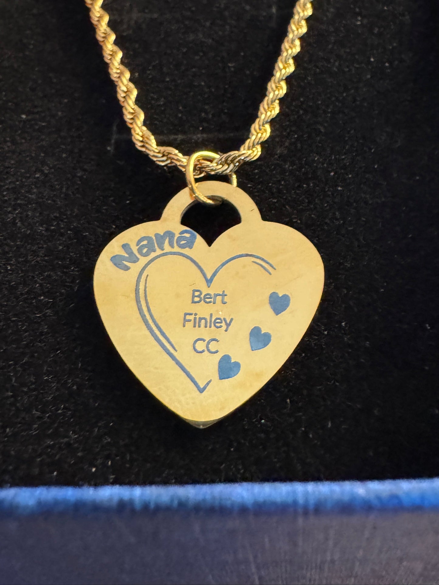 Personalized Heart Mother's Necklace