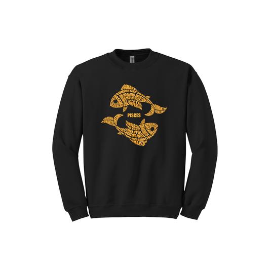 Pisces Fish Characteristics Crewneck Sweatshirt — Unisex (S–5X)