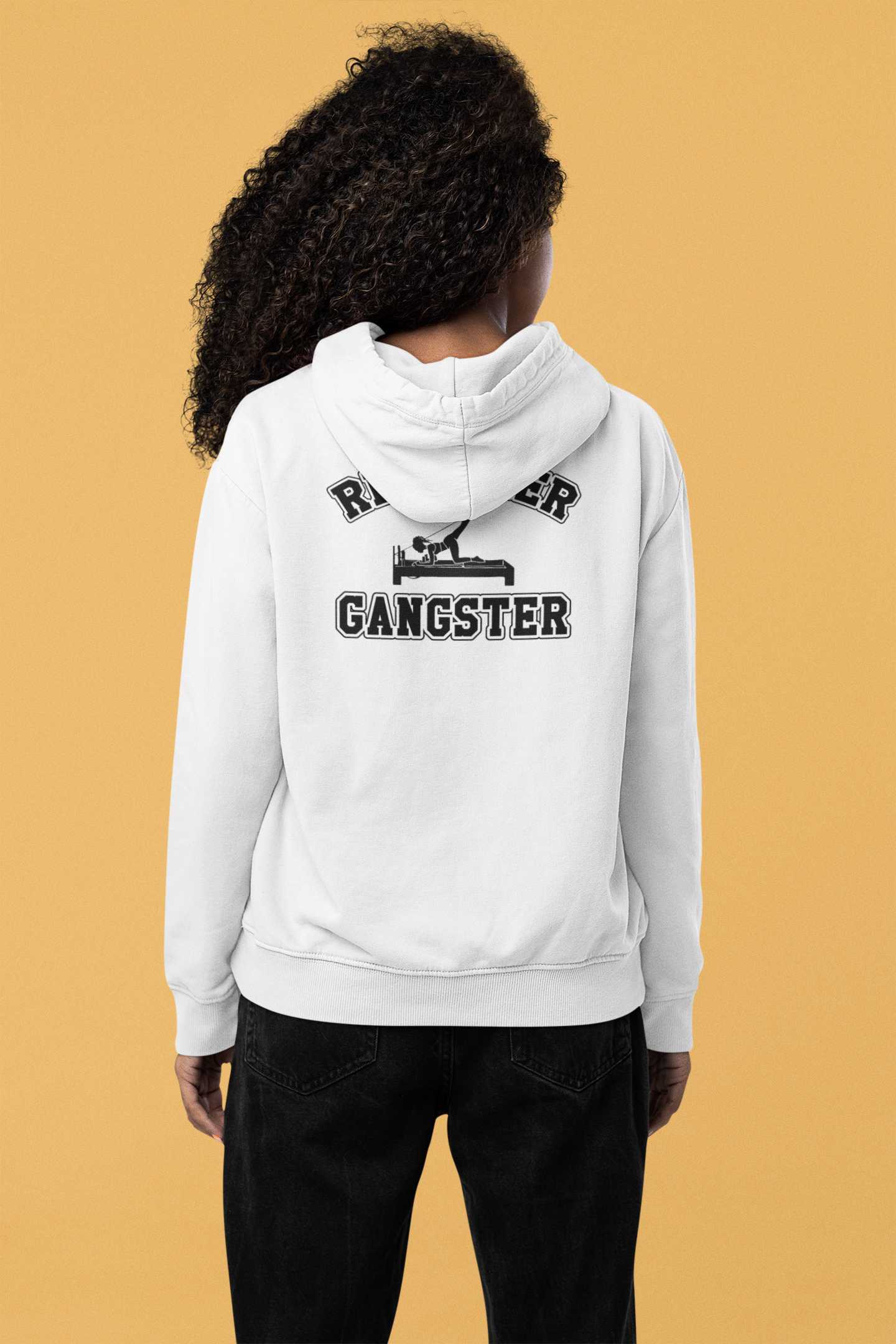 Reformer Gangster Pilates Unisex Zip Up Hoodie