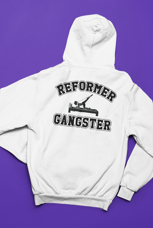 Reformer Gangster Pilates Unisex Zip Up Hoodie