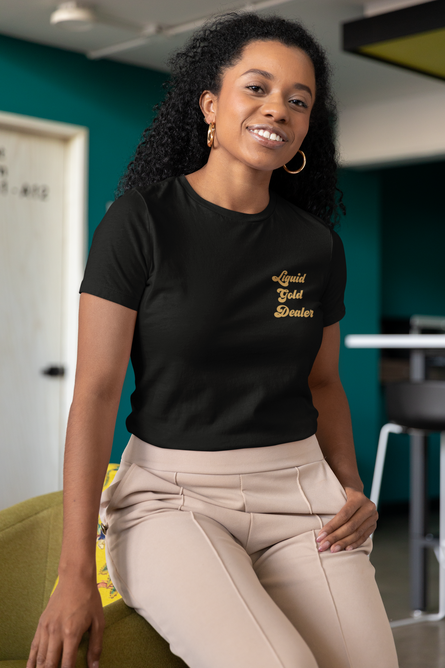Liquid Gold Dealer Unisex t-shirt