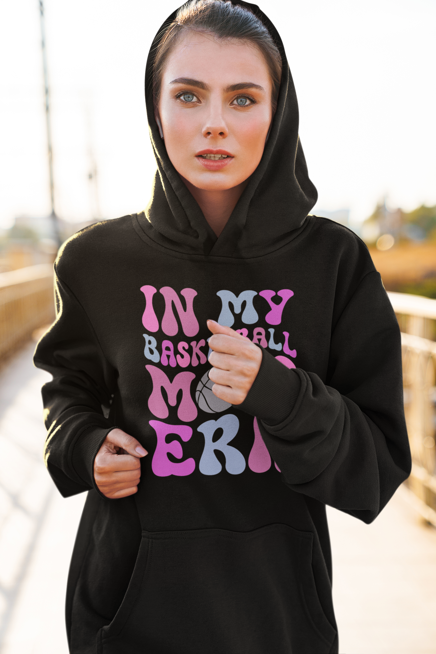 In My Basketball Mom Era Unisex Hoodie