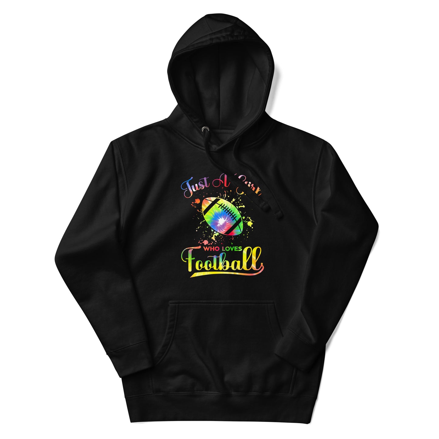 Just A Girl Who Loves Football Unisex Hoodie