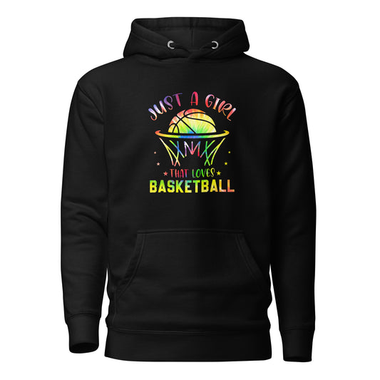 Just A Girl That Loves Basketball Unisex Hoodie