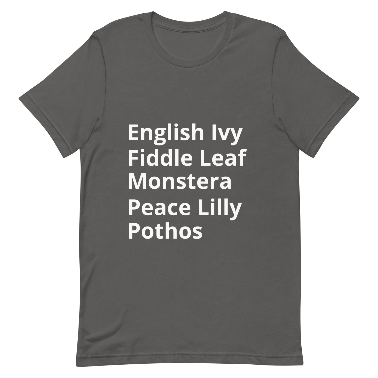 Favorite Plants Adult Unisex t-shirt