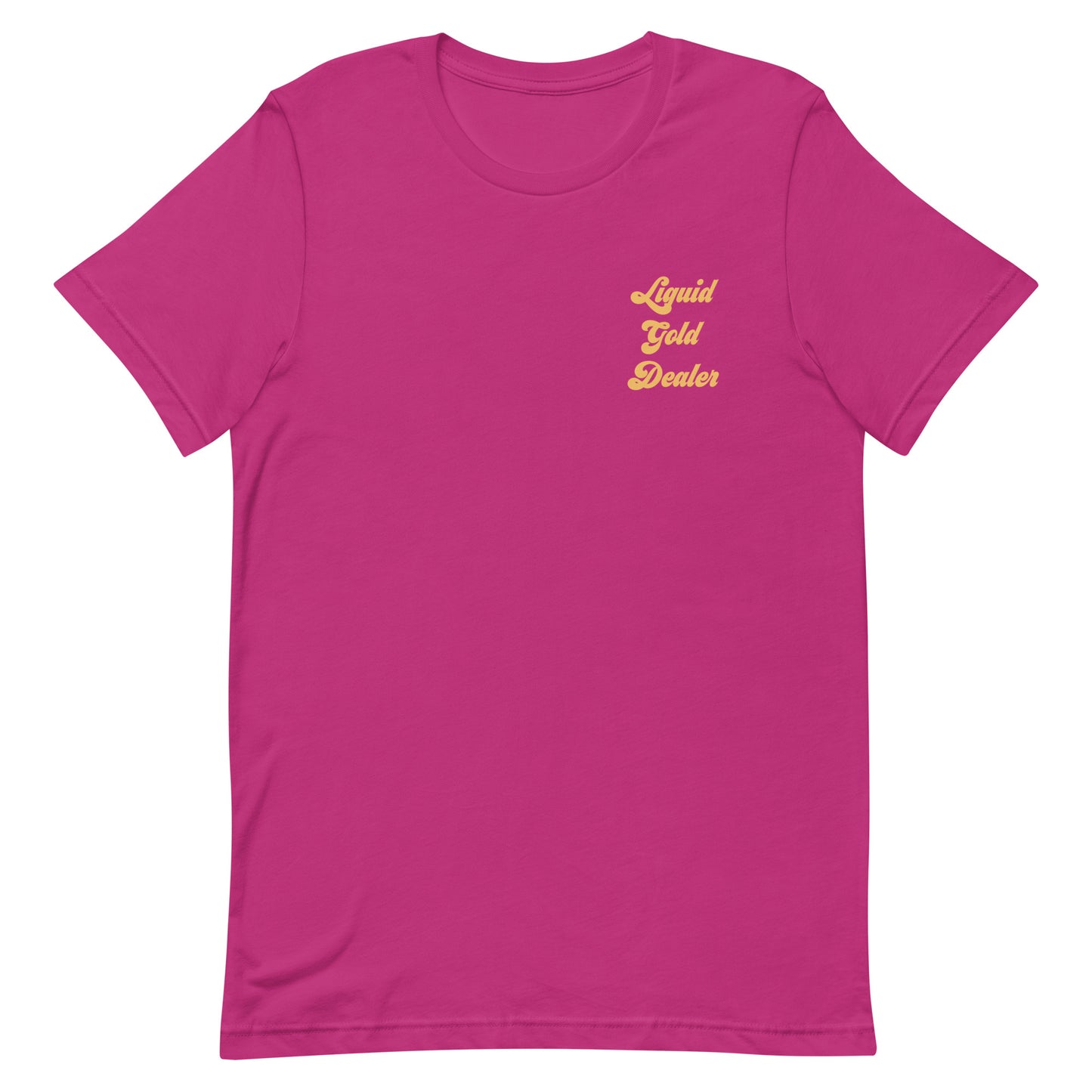 Liquid Gold Dealer Unisex t-shirt
