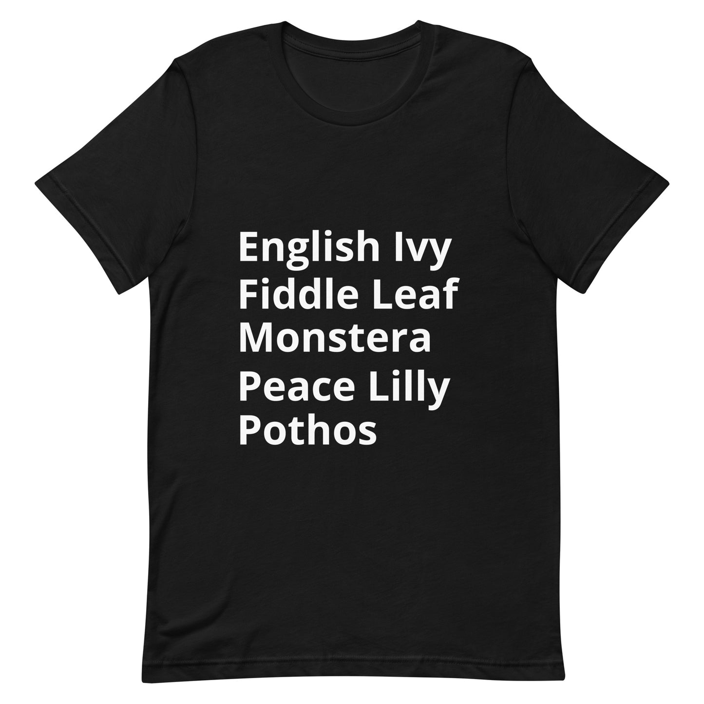 Favorite Plants Adult Unisex t-shirt