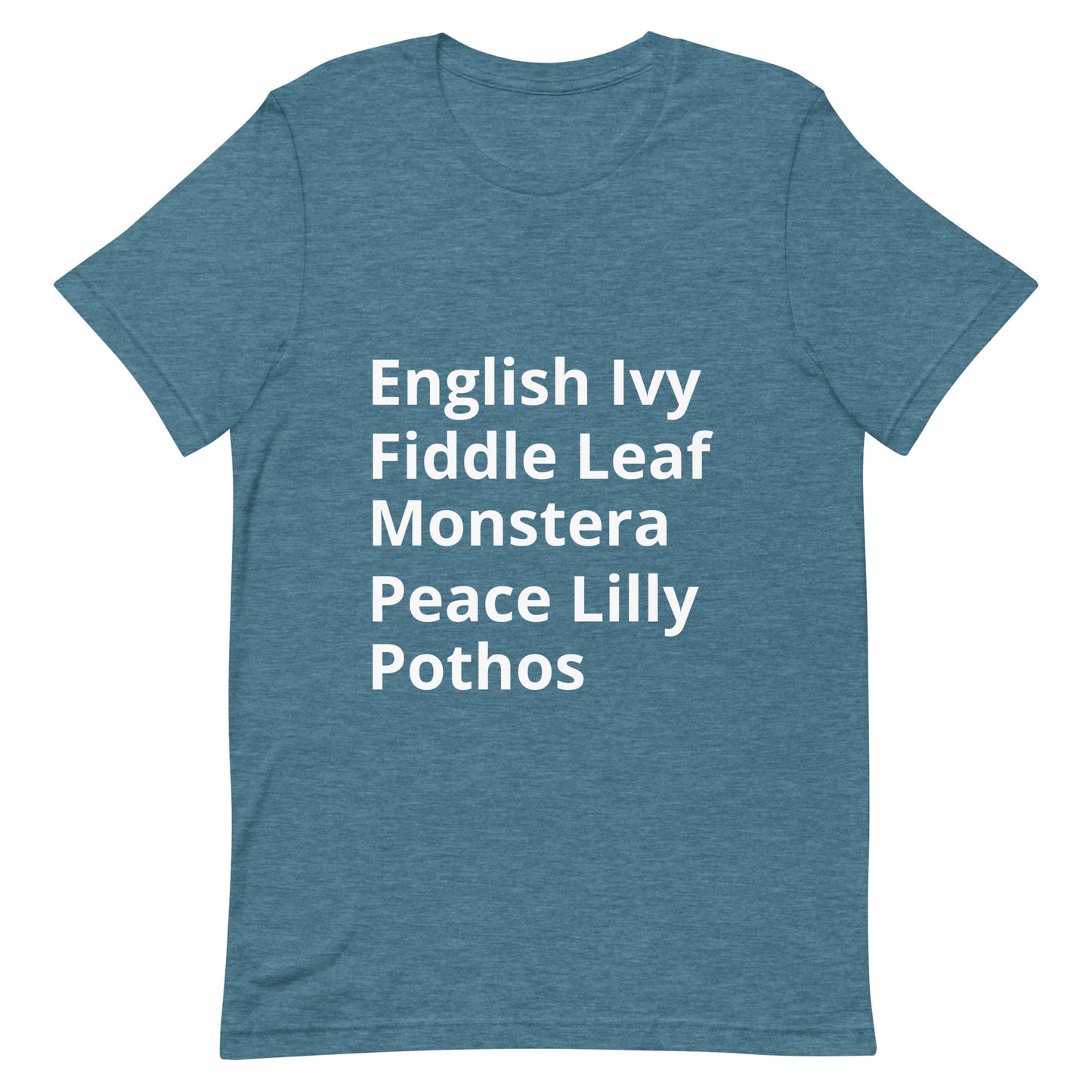 Favorite Plants Adult Unisex t-shirt