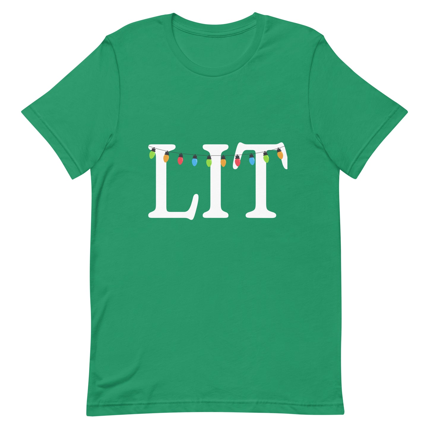 Lit Adult Holiday Unisex t-shirt