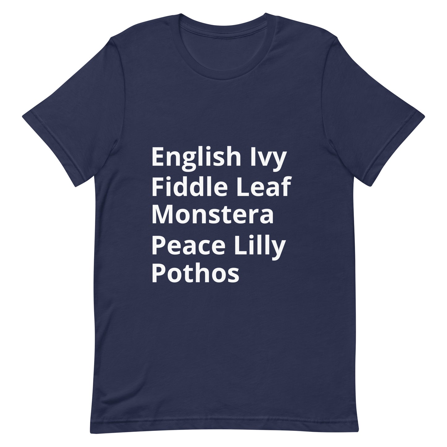 Favorite Plants Adult Unisex t-shirt