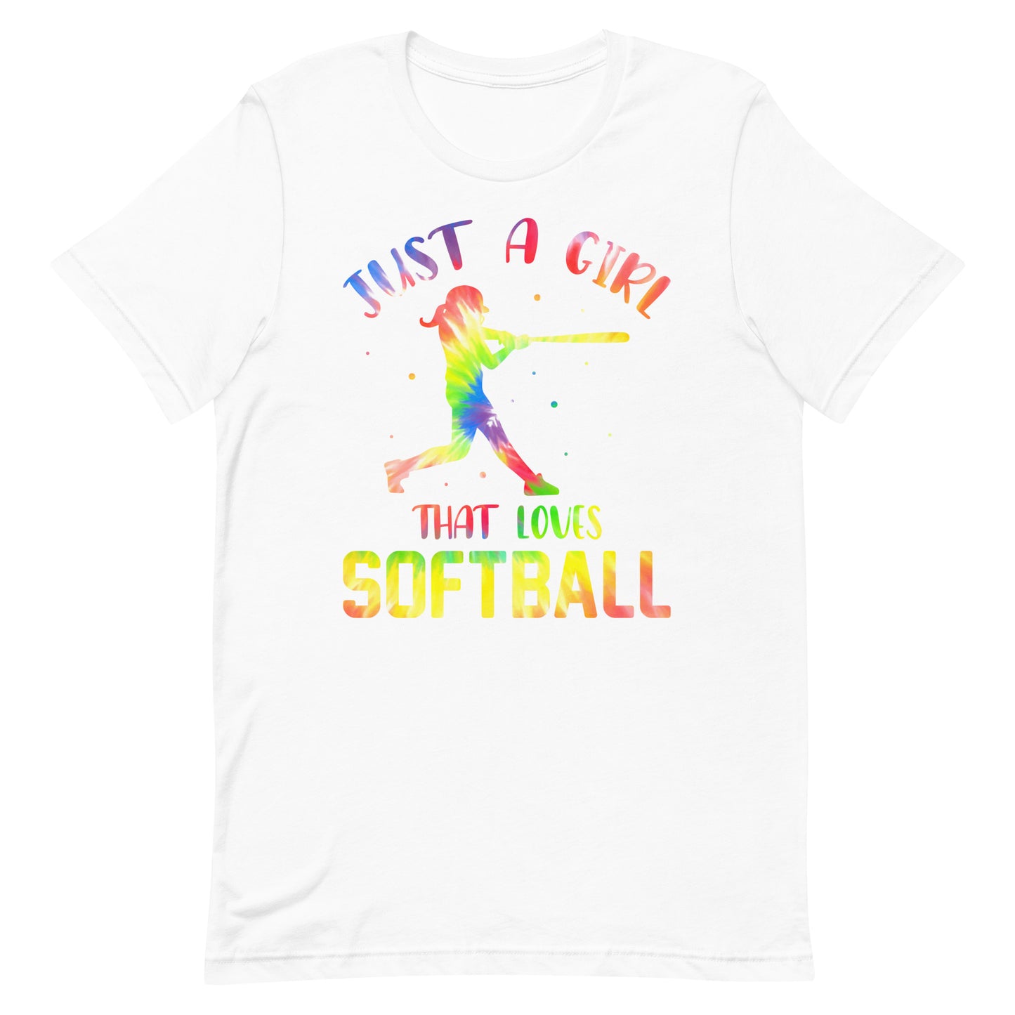 Just A Girl That Loves Softball Unisex t-shirt