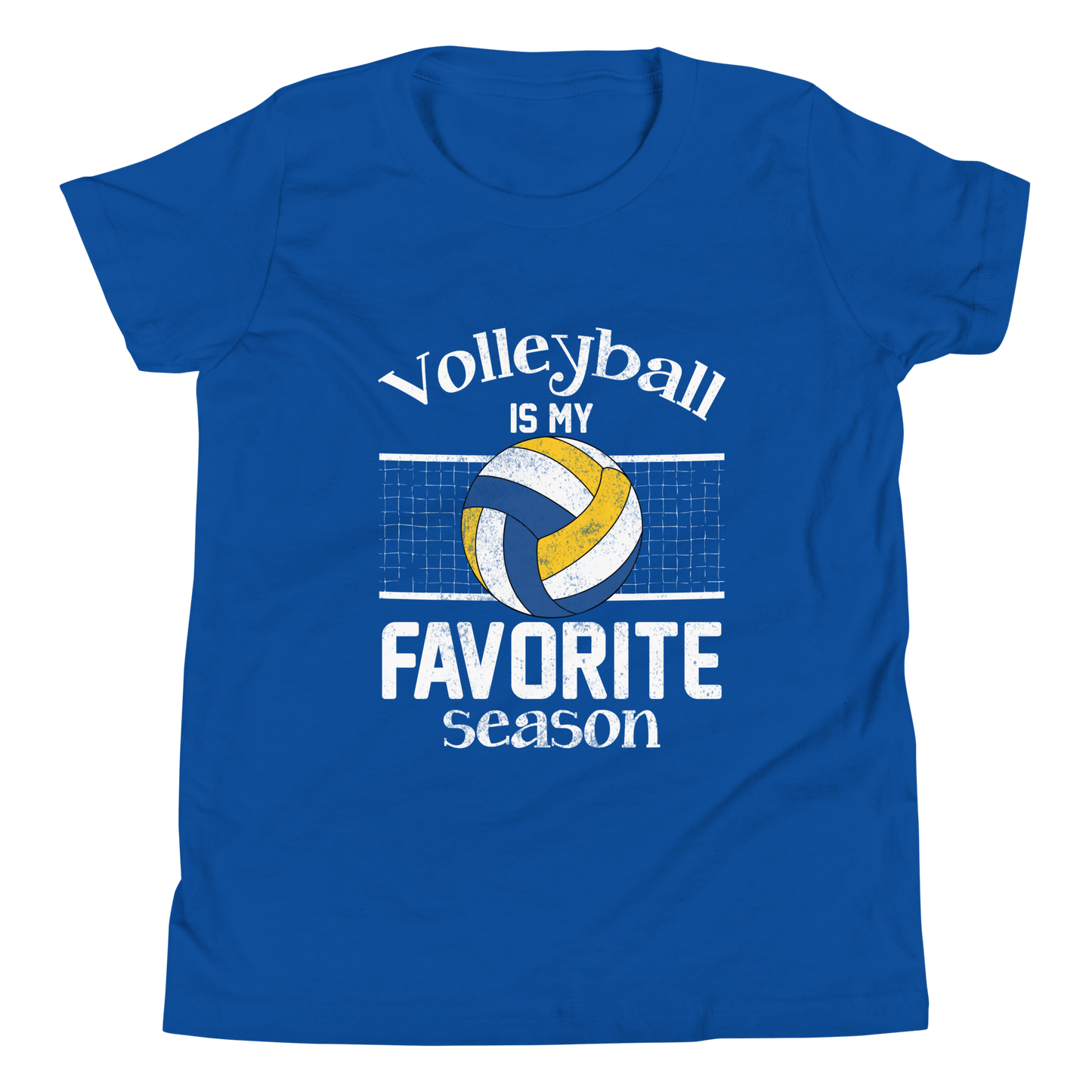 Volleyball Is My Favorite Season Youth Short Sleeve T-Shirt
