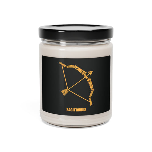 Sagittarius Scented Soy Candle, 9oz