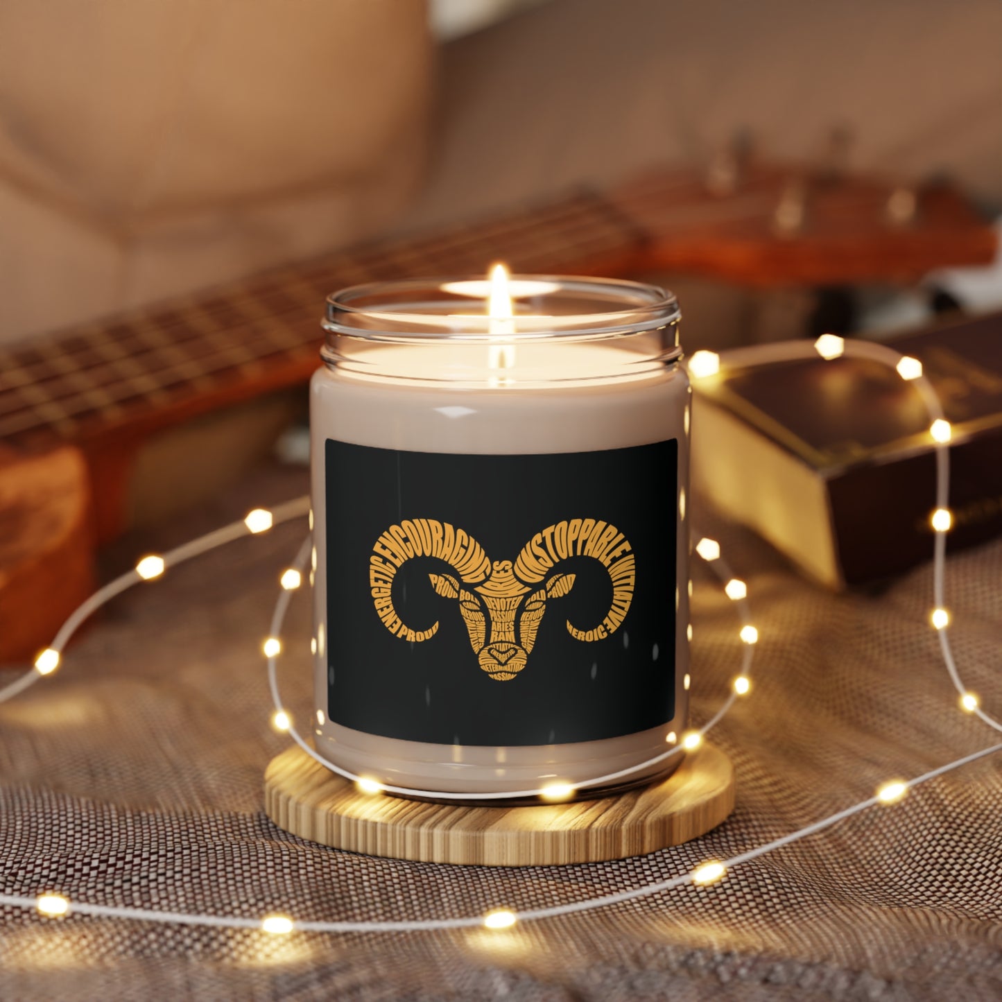 Aries Scented Soy Candle, 9oz