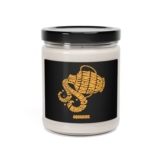 Aquarius Scented Soy Candle, 9oz