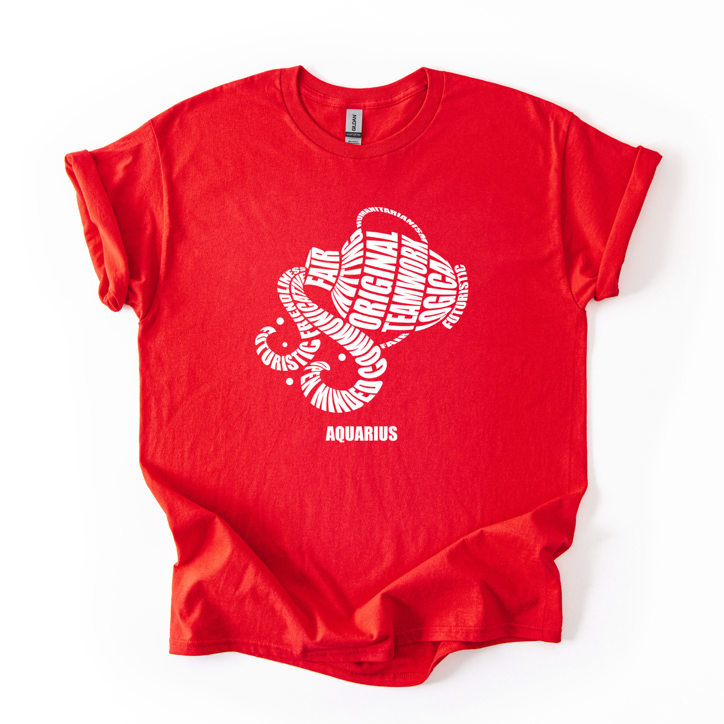 Zodiac Characteristics T-Shirt – Red Edition