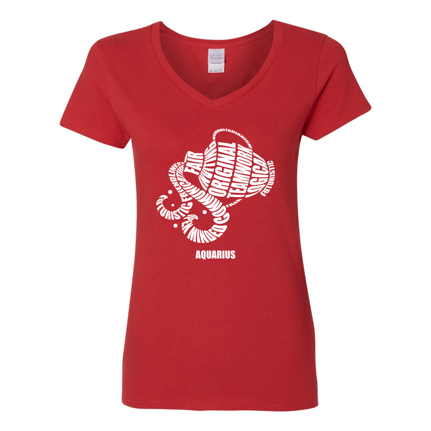 Zodiac Characteristics T-Shirt – Red Edition