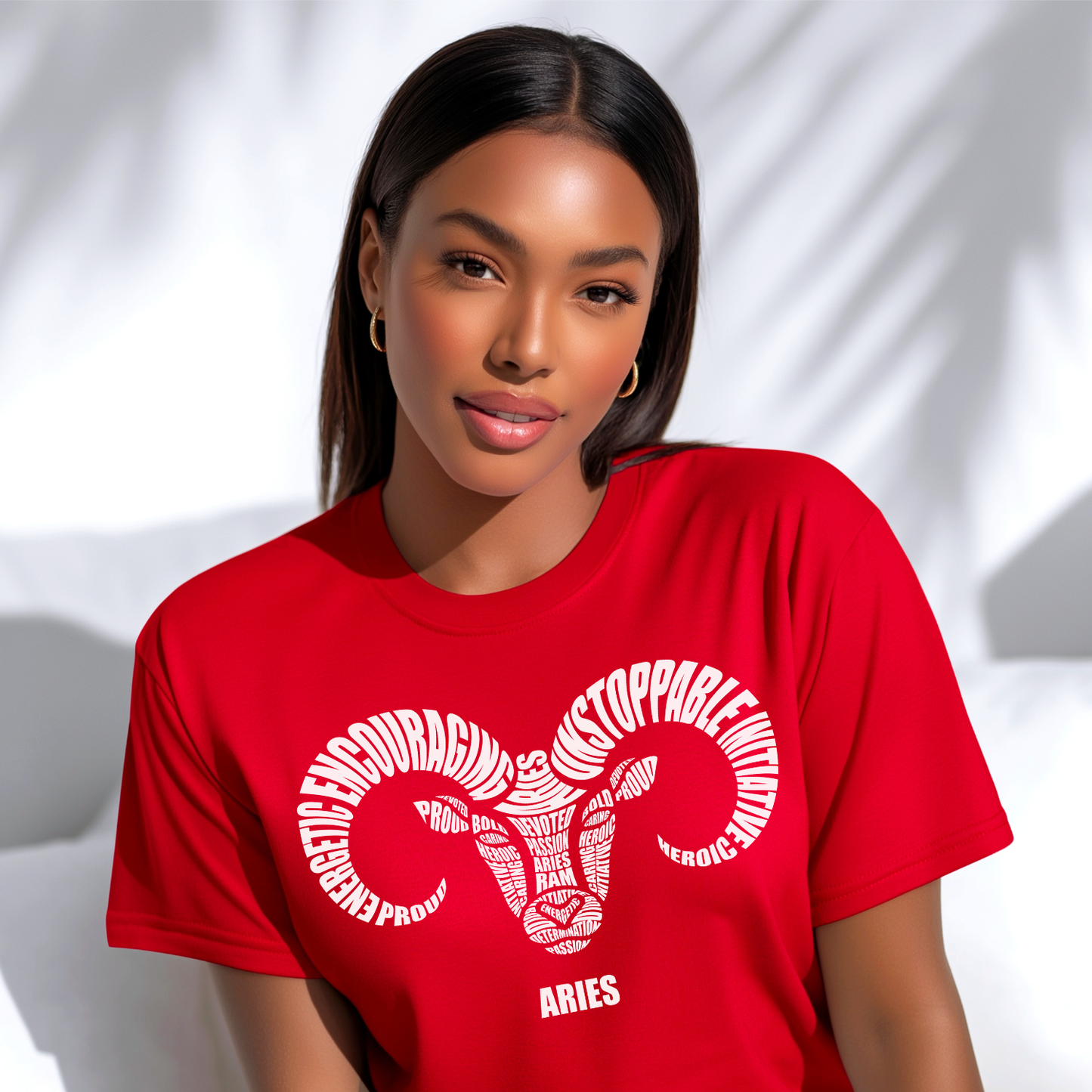 Zodiac Characteristics T-Shirt – Red Edition