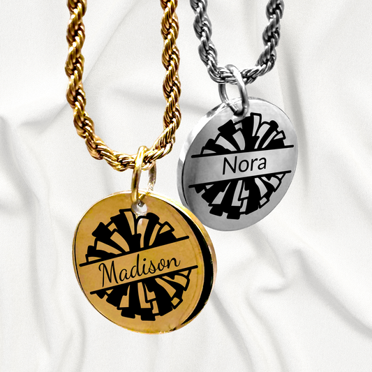 Cheer - Personalized Cheer Pendant Necklace