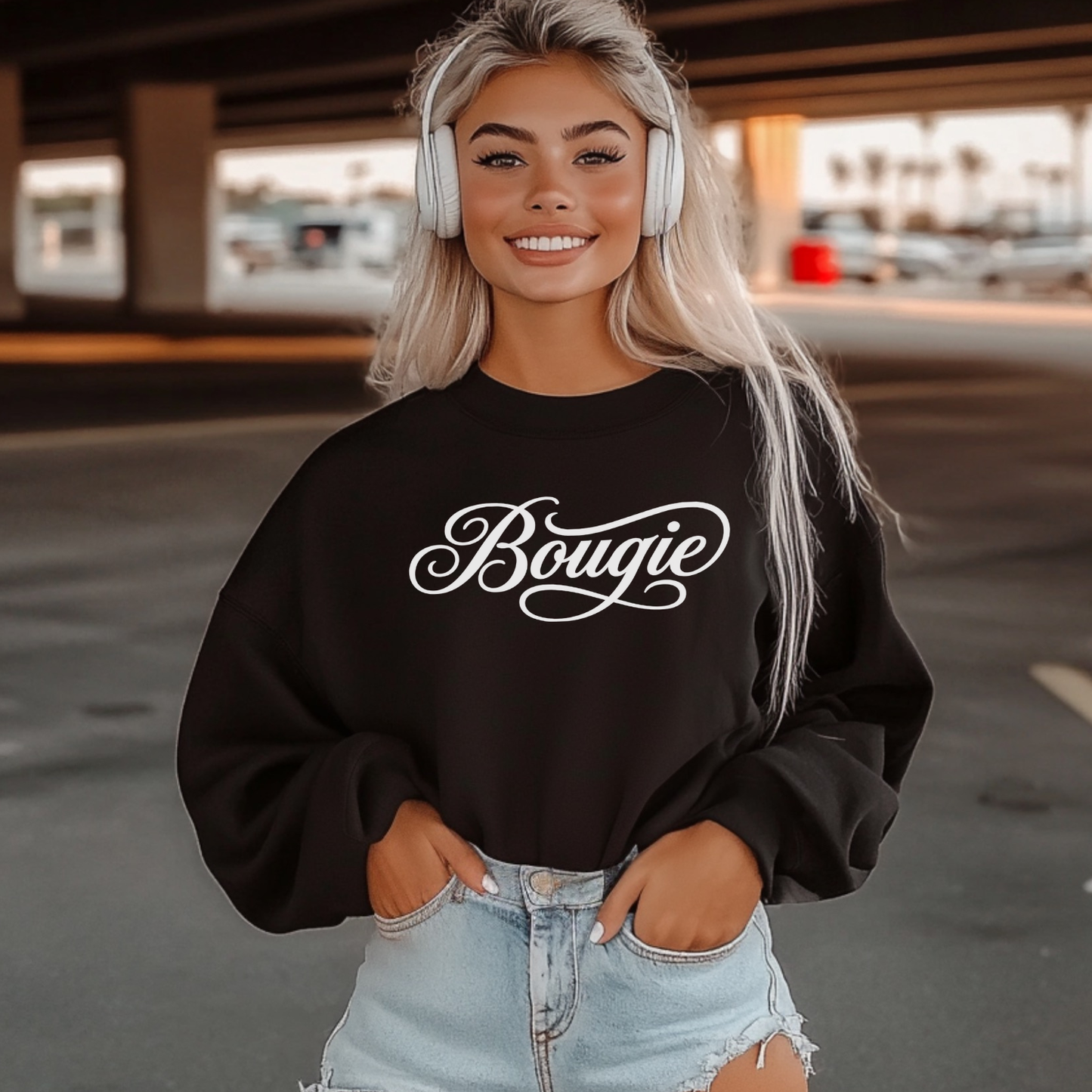 Bougie Unisex Crewneck Sweatshirt