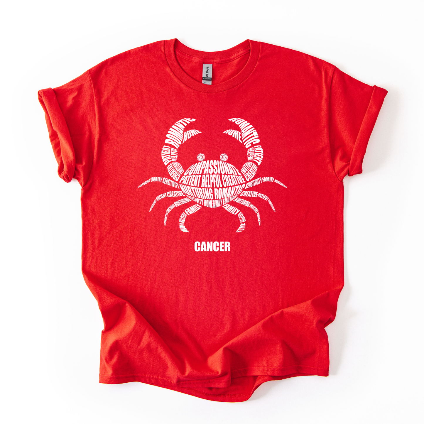 Zodiac Characteristics T-Shirt – Red Edition