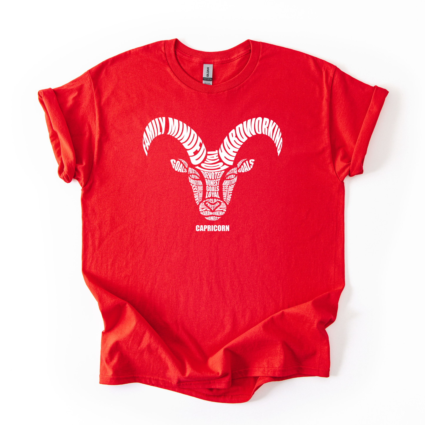 Zodiac Characteristics T-Shirt – Red Edition