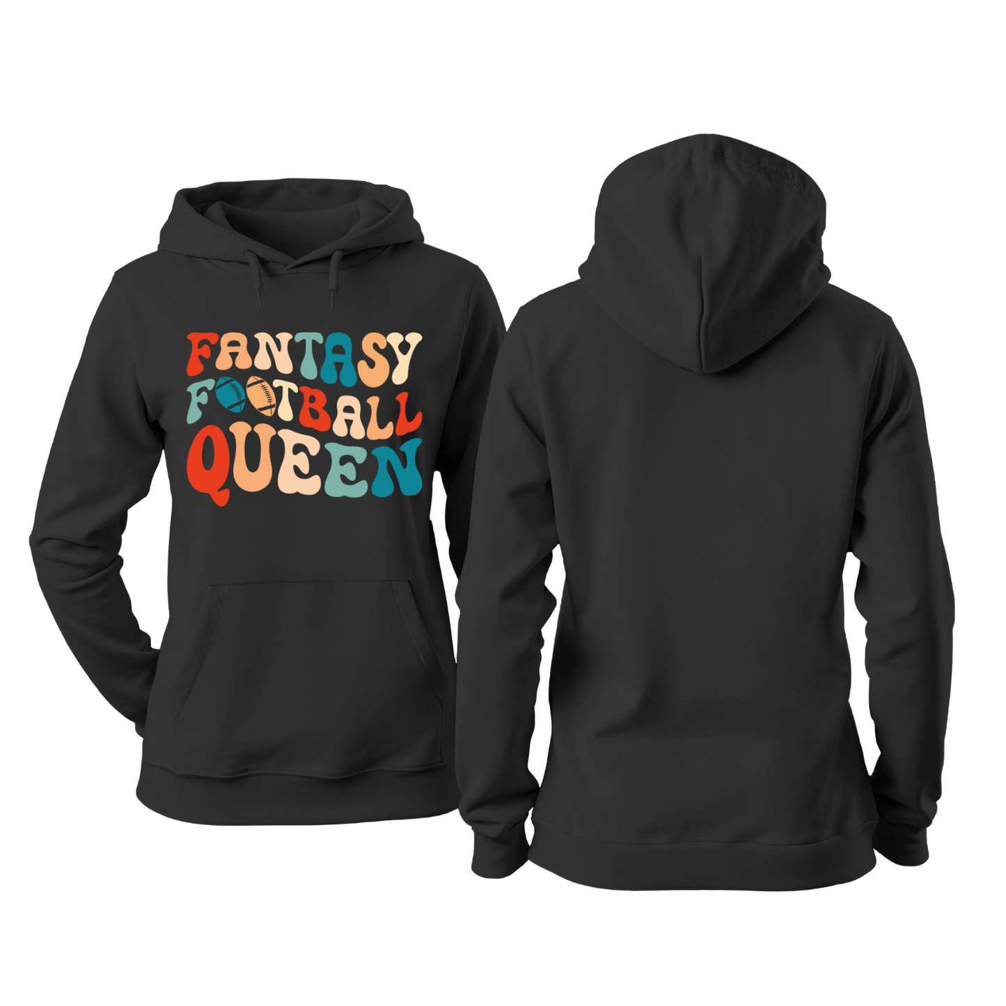 Fantasy Football Queen Unisex Hoodie