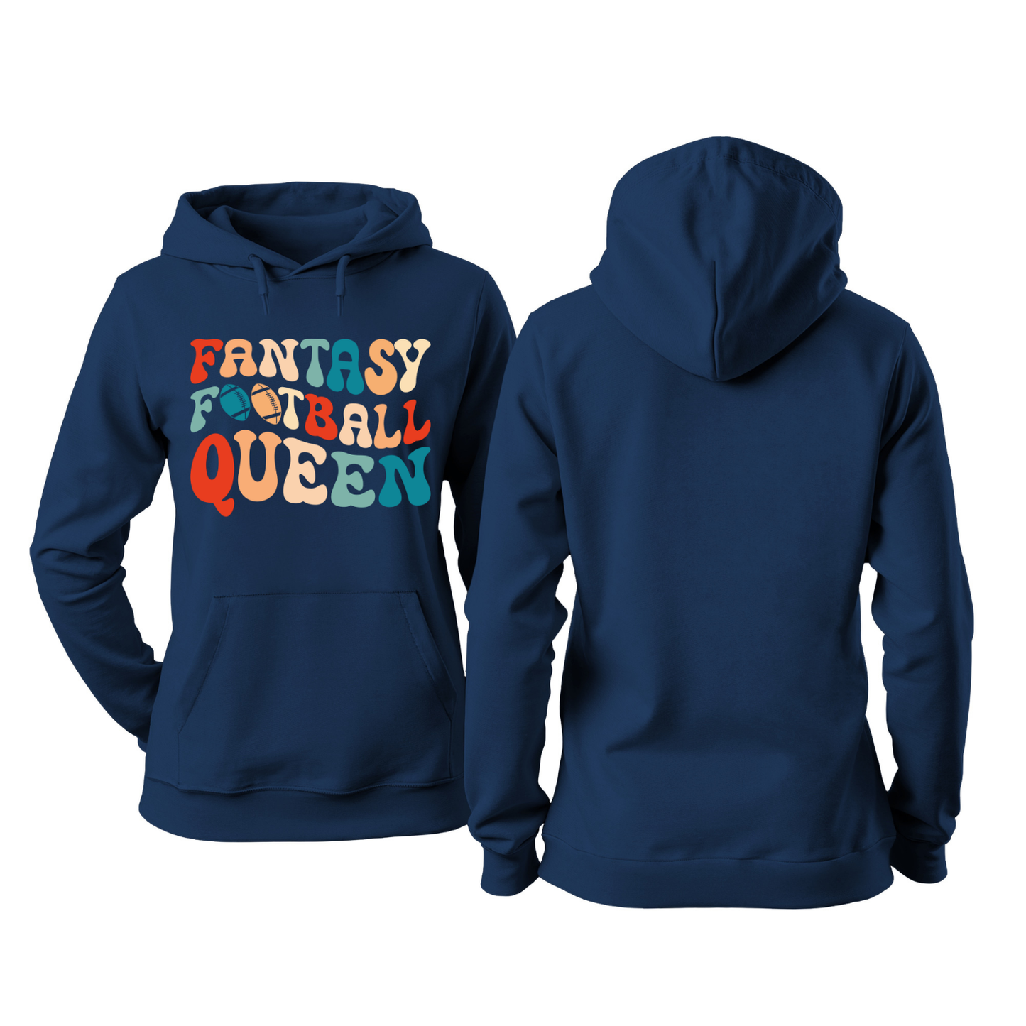 Fantasy Football Queen Unisex Hoodie
