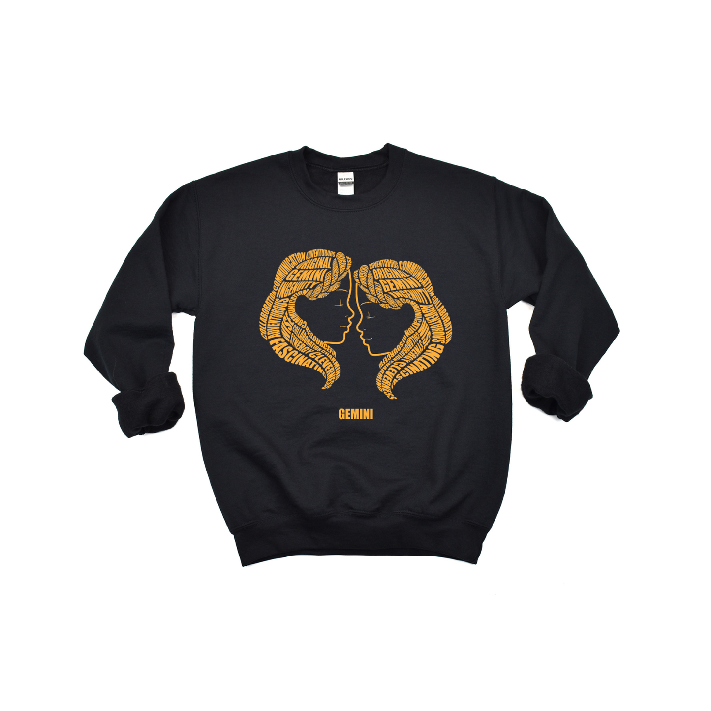 Gemini Twins Characteristics Crewneck Sweatshirt — Unisex (S–5X)