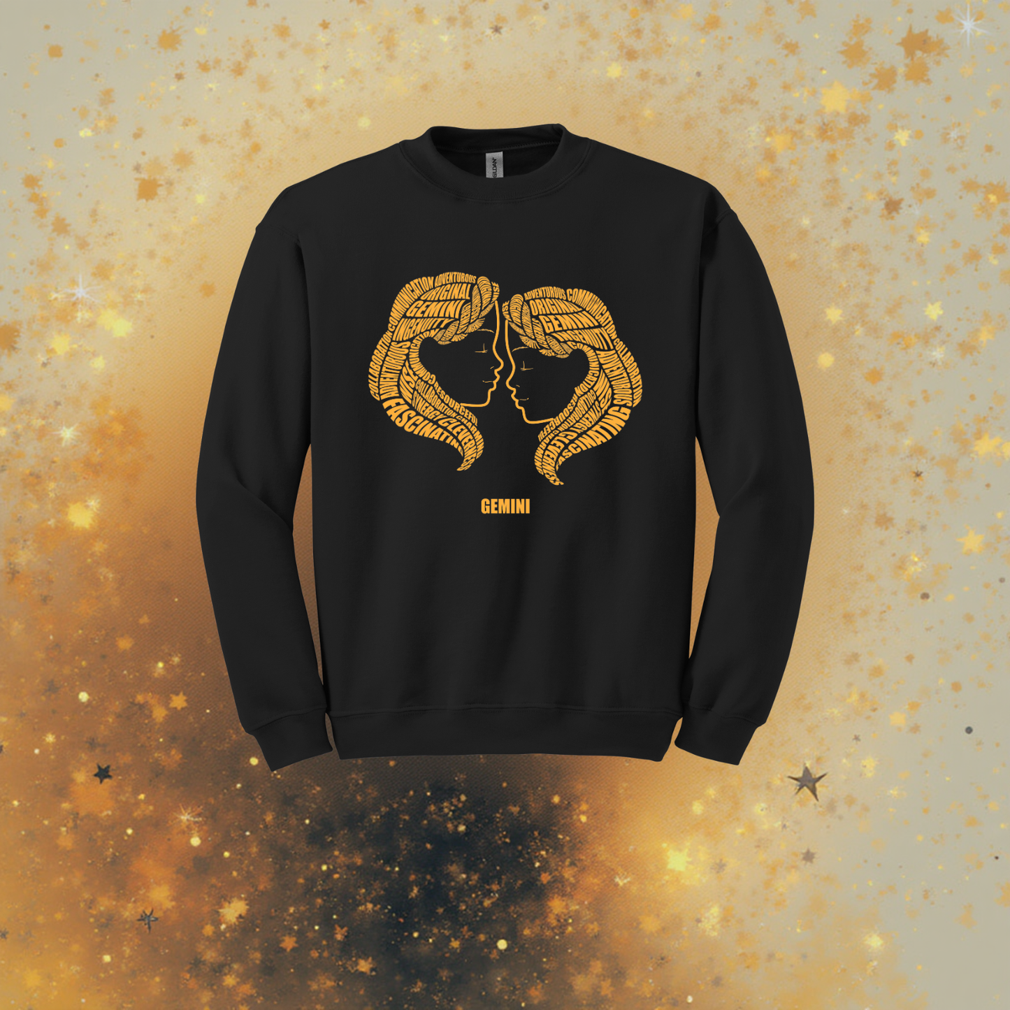 Gemini Twins Characteristics Crewneck Sweatshirt — Unisex (S–5X)