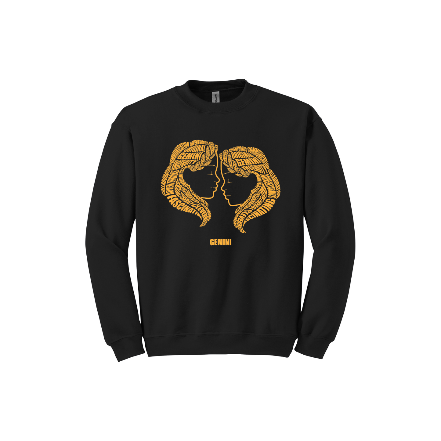 Gemini Twins Characteristics Crewneck Sweatshirt — Unisex (S–5X)