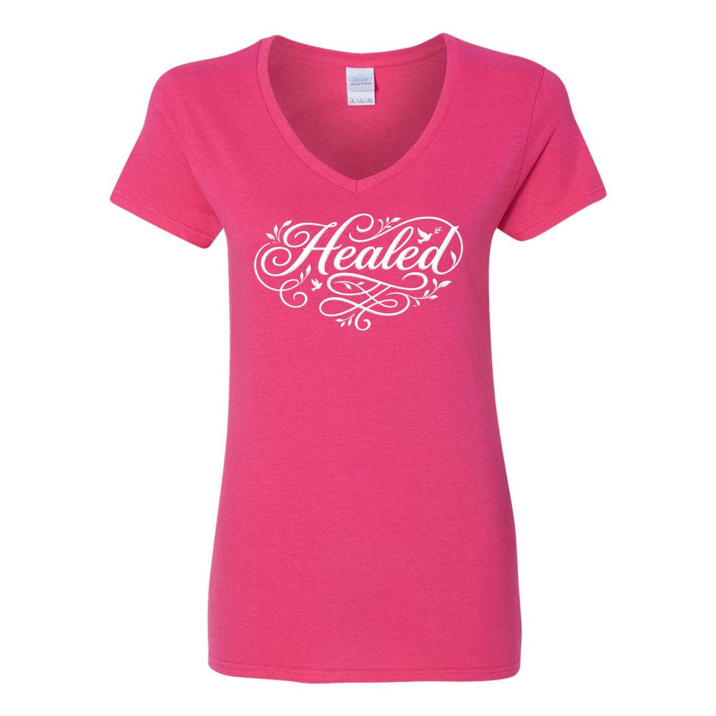 Healed Women's V-Neck T-Shirt