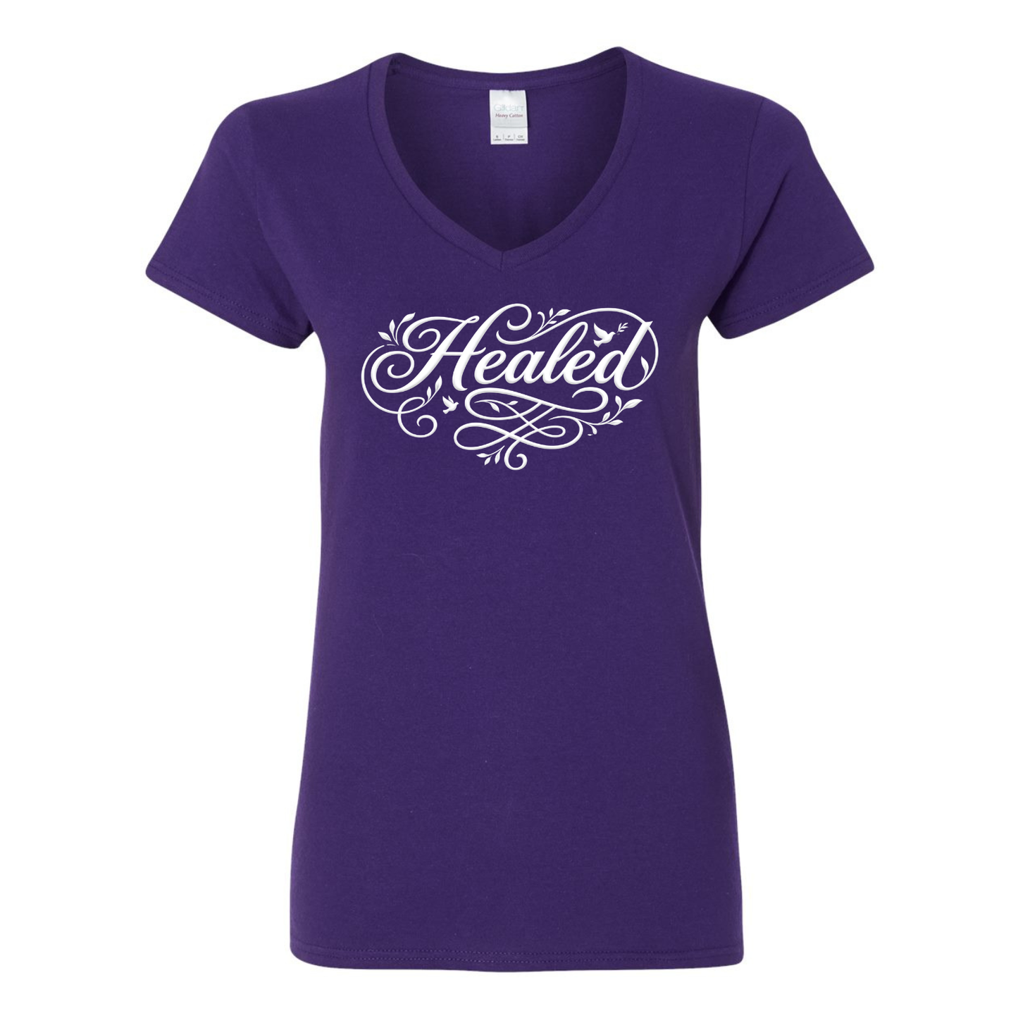 Healed Women's V-Neck T-Shirt
