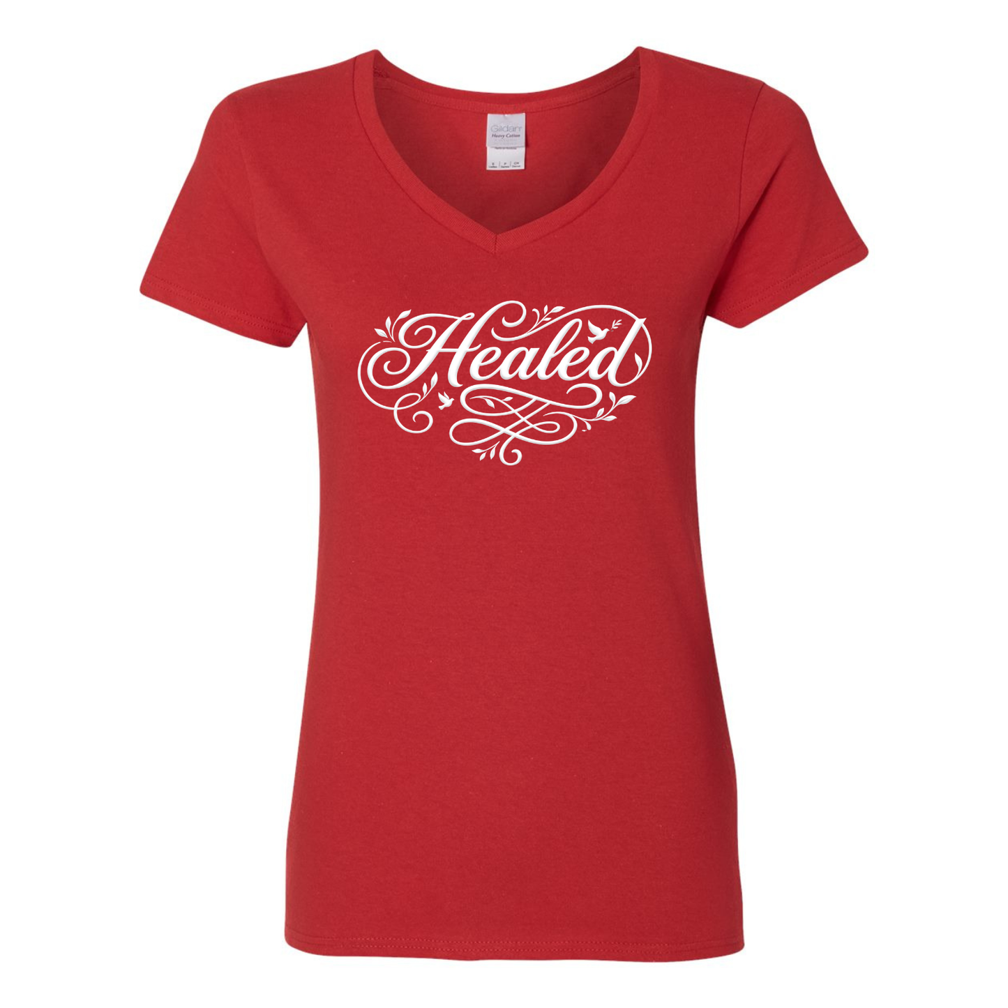 Healed Women's V-Neck T-Shirt