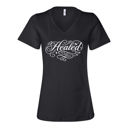 Healed Women's V-Neck T-Shirt