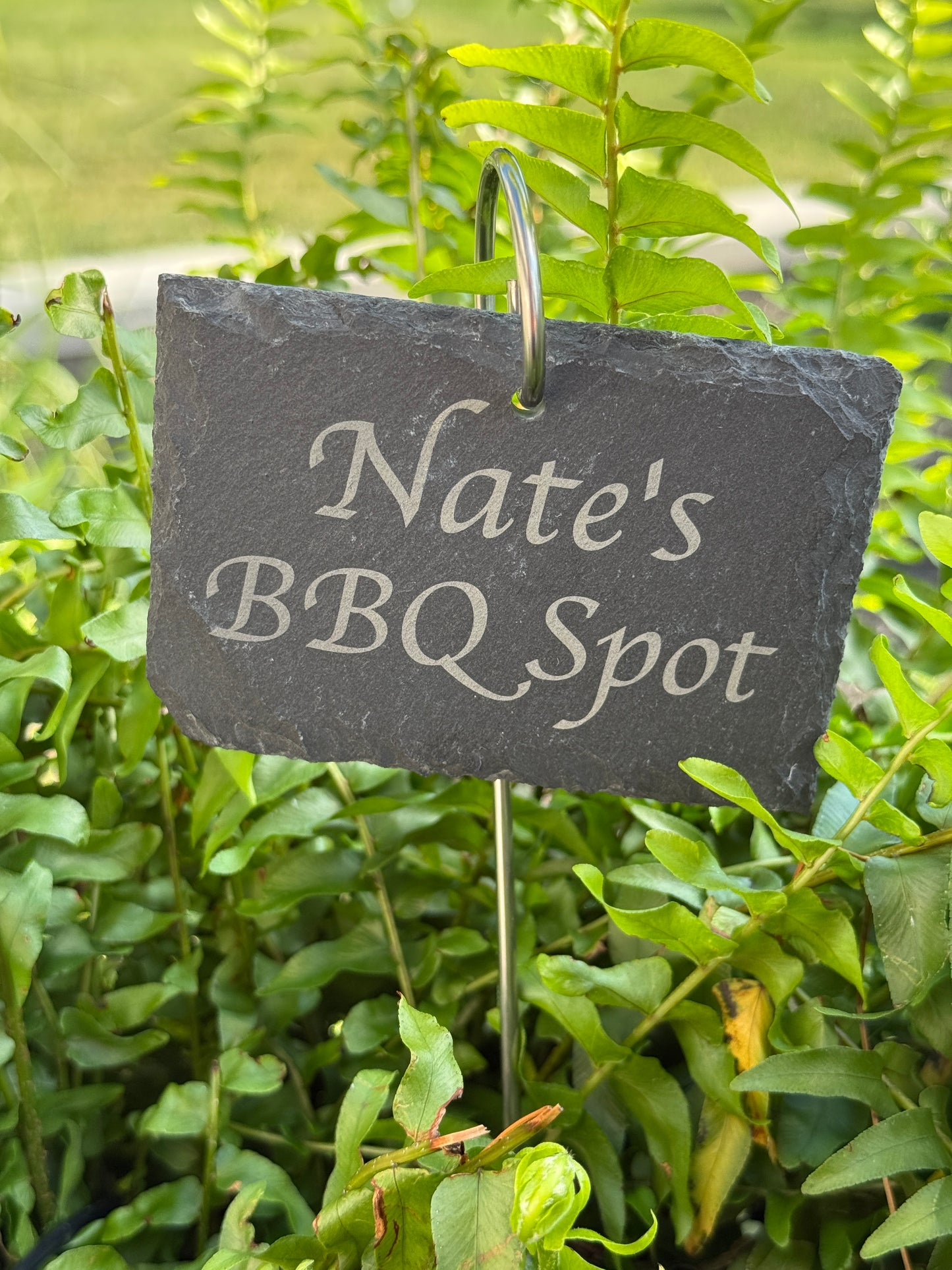 Personalized Slate Garden Sign Plant Marker