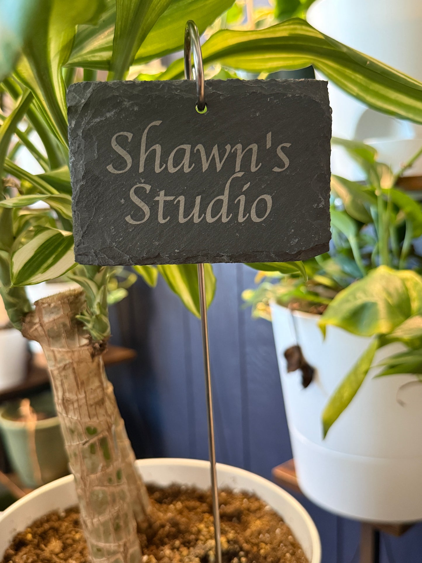 Personalized Slate Garden Sign Plant Marker