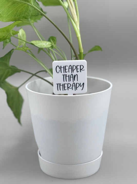 Cheaper Than Therapy Plant Marker