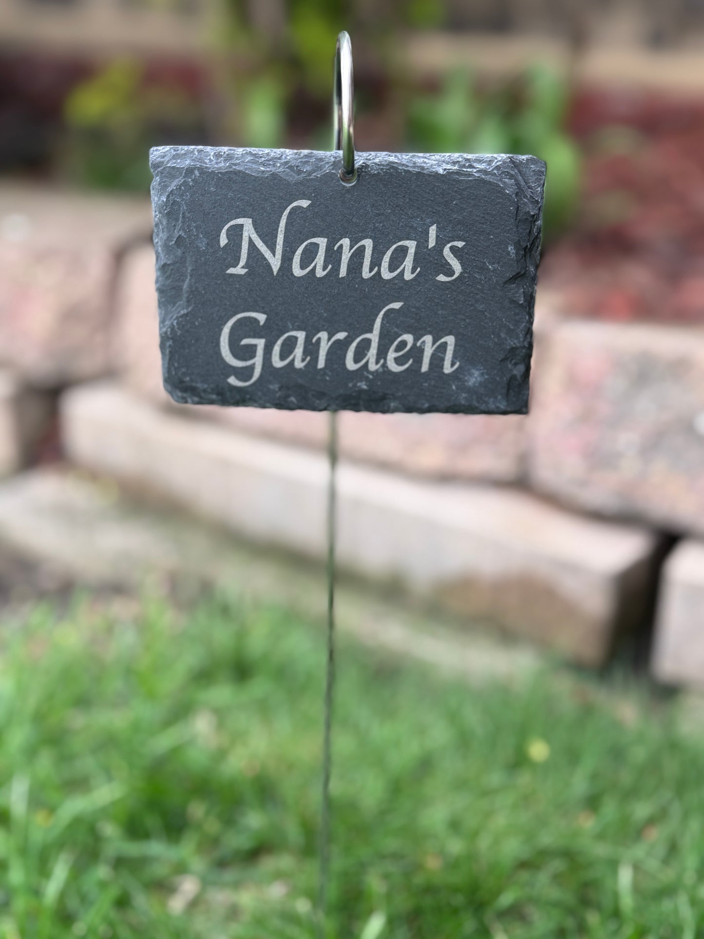 Personalized Slate Garden Sign Plant Marker