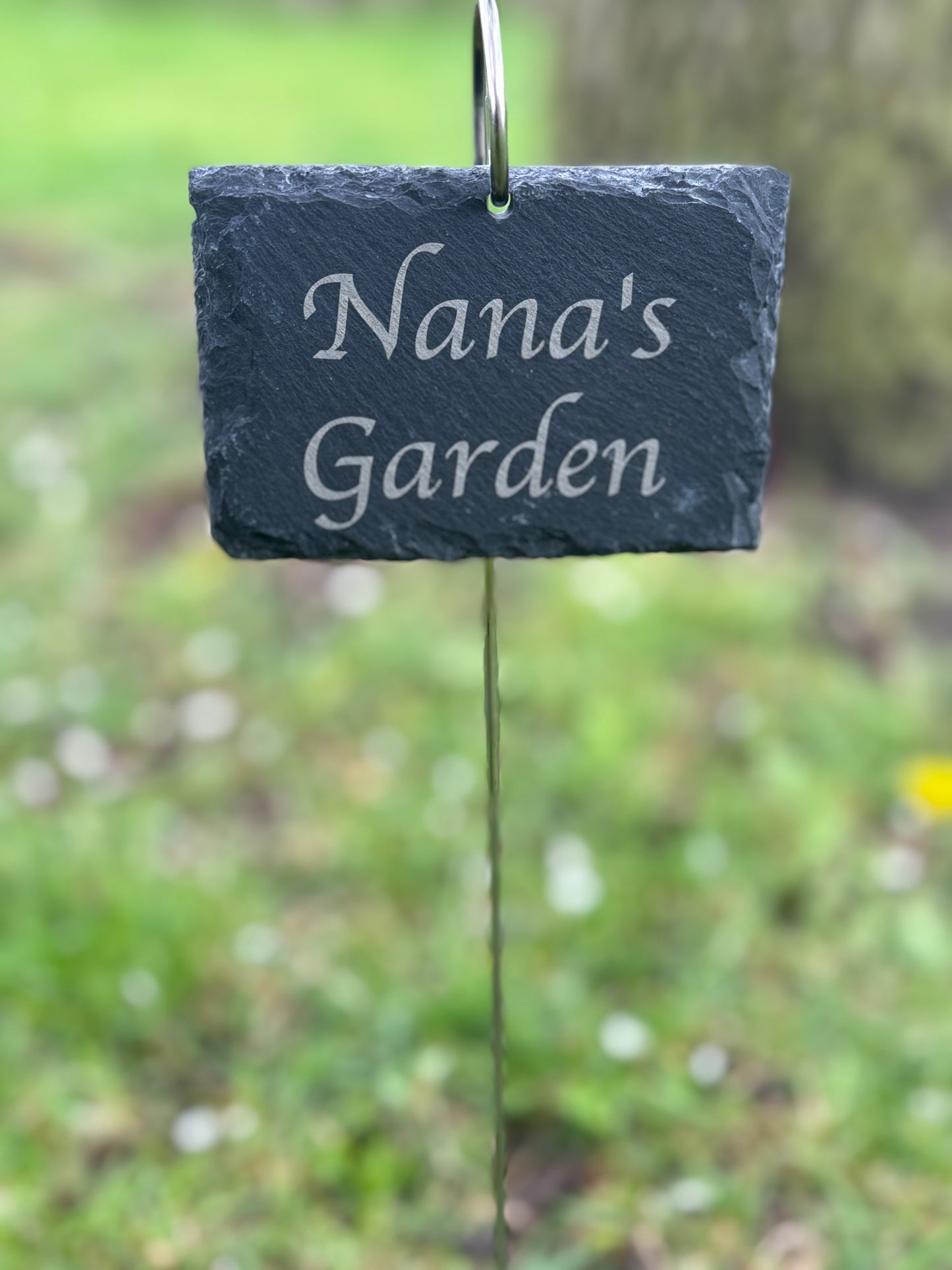 Personalized Slate Garden Sign Plant Marker