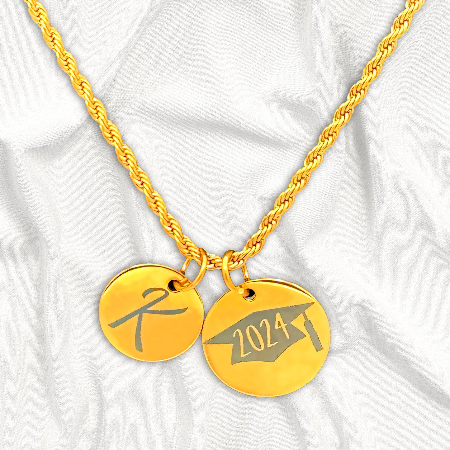 Class of 2024 Personalized Graduation Necklace