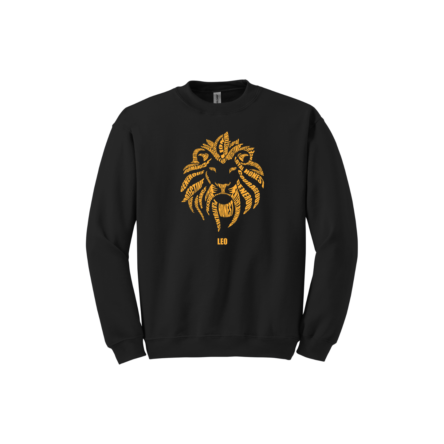 Leo Lion Characteristics Crewneck Sweatshirt — Unisex (S–5X)
