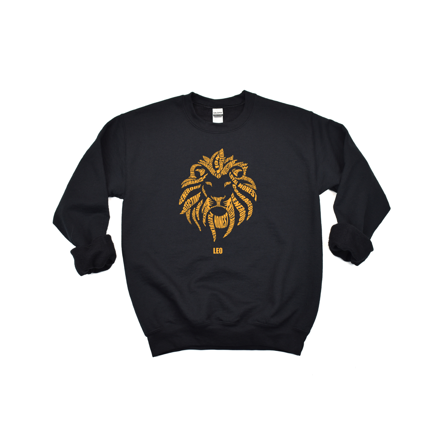Leo Lion Characteristics Crewneck Sweatshirt — Unisex (S–5X)