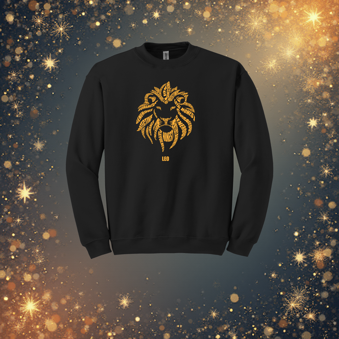 Leo Lion Characteristics Crewneck Sweatshirt — Unisex (S–5X)