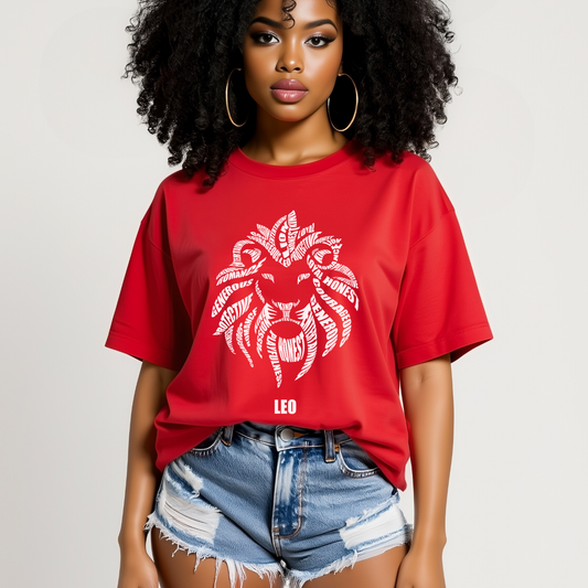 Zodiac Characteristics T-Shirt – Red Edition