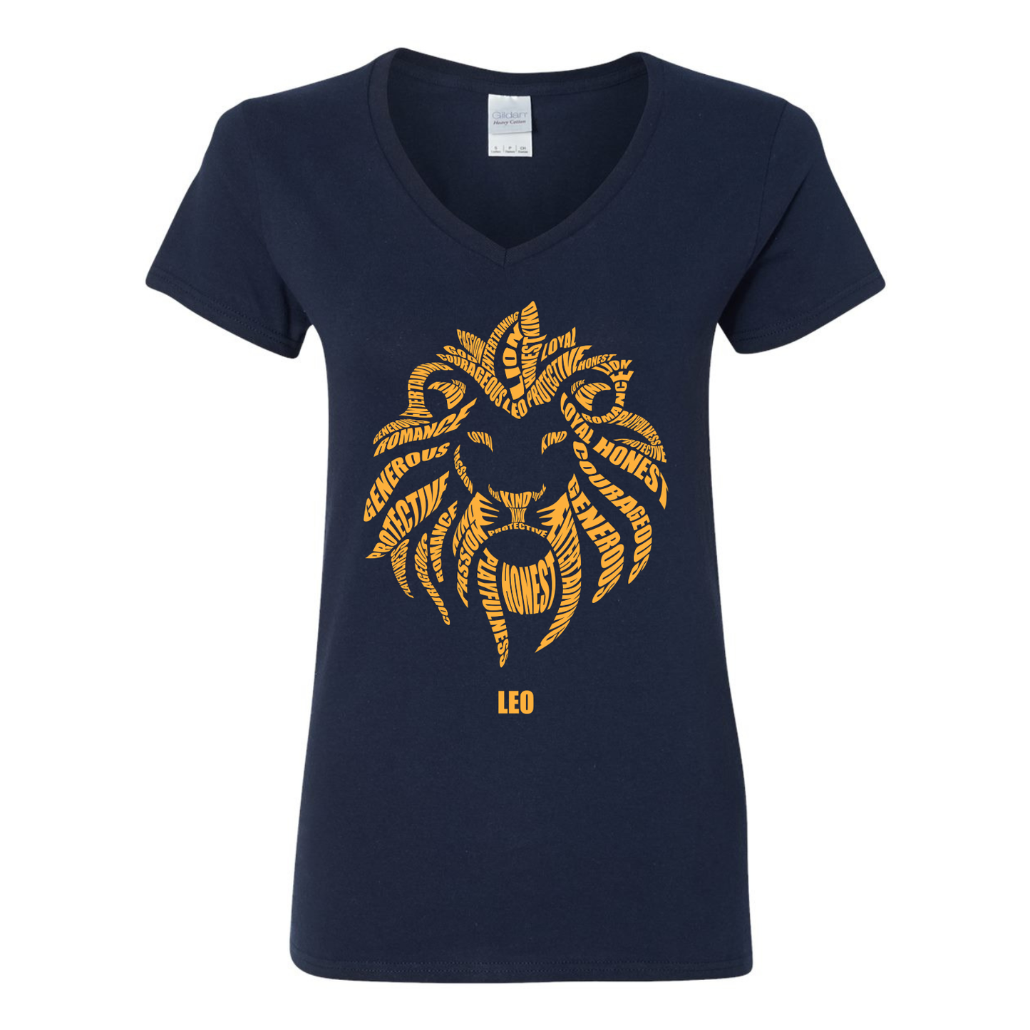Zodiac Characteristics Navy Blue T-Shirt – All Signs Available