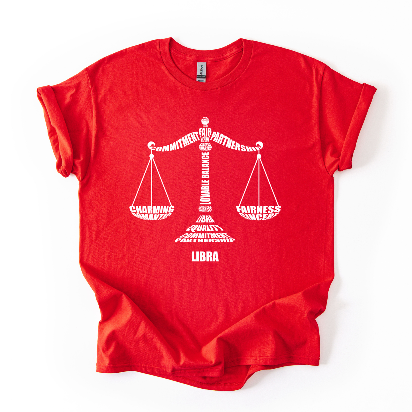 Zodiac Characteristics T-Shirt – Red Edition