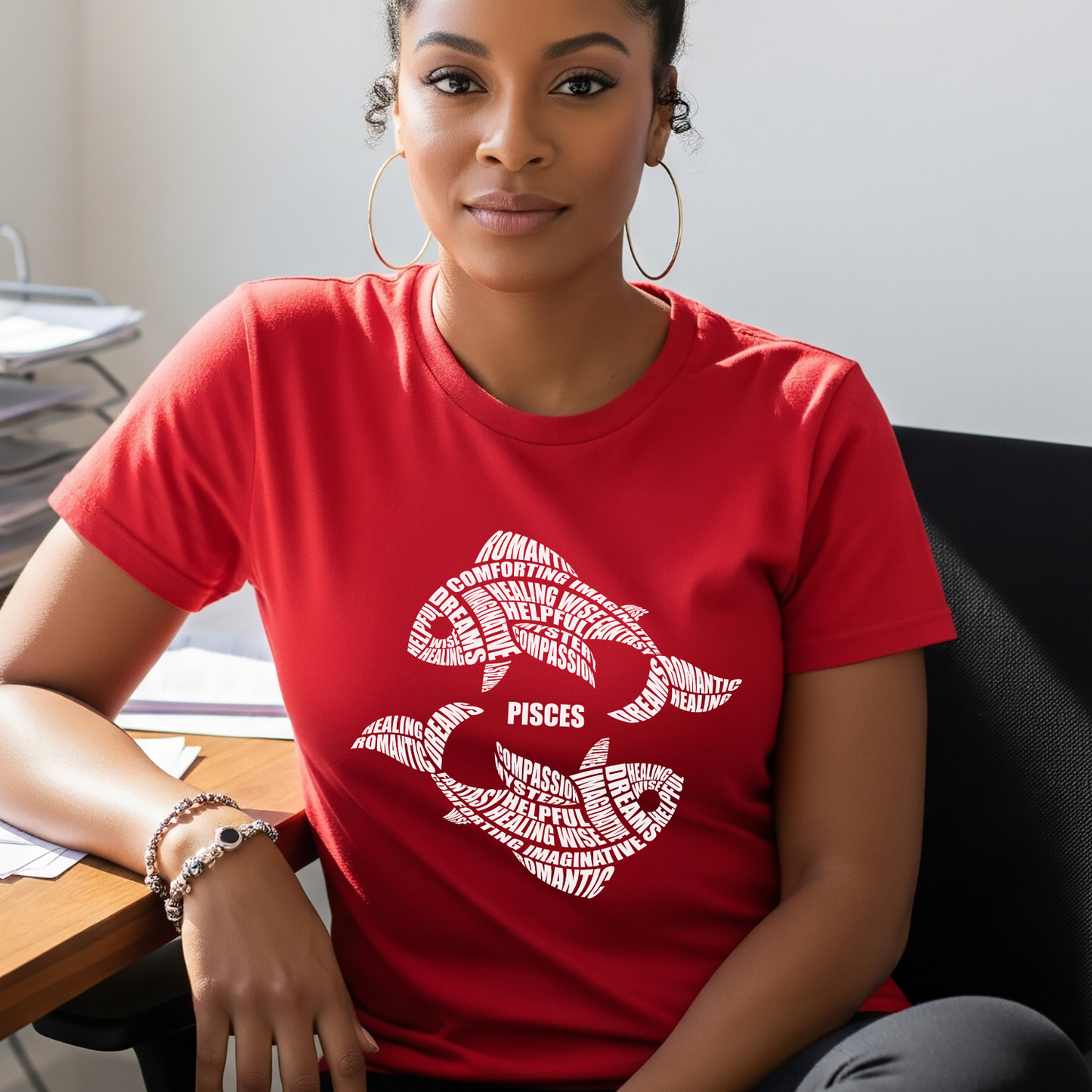 Zodiac Characteristics T-Shirt – Red Edition